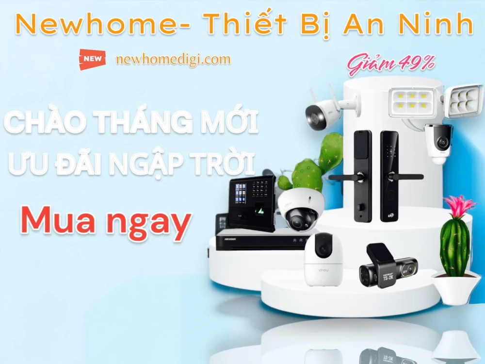 Hệ Thống Thiết Bị An Ninh Newhome – Giải Pháp Bảo Vệ Toàn Diện Cho Mọi Không Gian